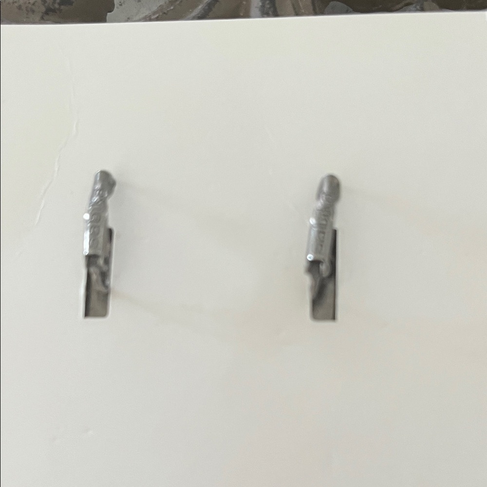 Sabika Iridescent White Earrings - Picture 2 of 2